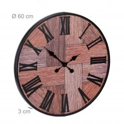 Relaxdays Große Wanduhr Vintage -Günstiges Deko Geschäft 4d87233b73f8468eb27784836eca8d8e