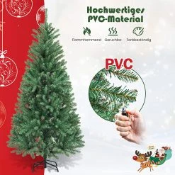 Costway 180cm künstlicher Weihnachtsbaum -Günstiges Deko Geschäft 4d9c724b796845ce8b6ff3426f3bdbfb