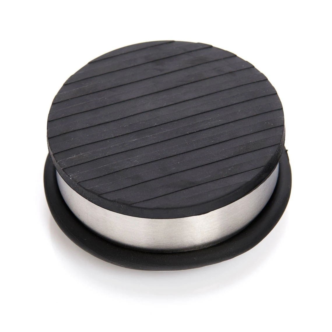 Zeller Türstopper Edelstahl Ø 10 x 4.5 cm 5 Zeller Türstopper Edelstahl Ø 10 x 4.5 cm – Bild 3