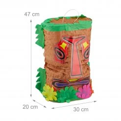 Relaxdays Pinata Tiki -Günstiges Deko Geschäft 4fa767ca7540436b8b36041f81d8db73