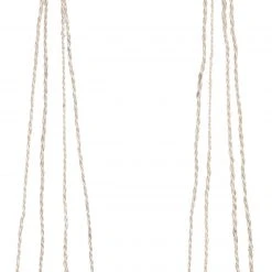 Mica Decorations Pflanzkorb Atlantic (2er-Set) - Schwarz - Kunststoff - Textil