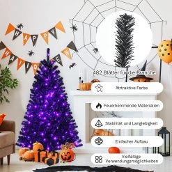 Costway 150cm LED Künstlicher Weihnachtsbaum -Günstiges Deko Geschäft 506ba42a07ab46ba8d3c1cde27af5b51