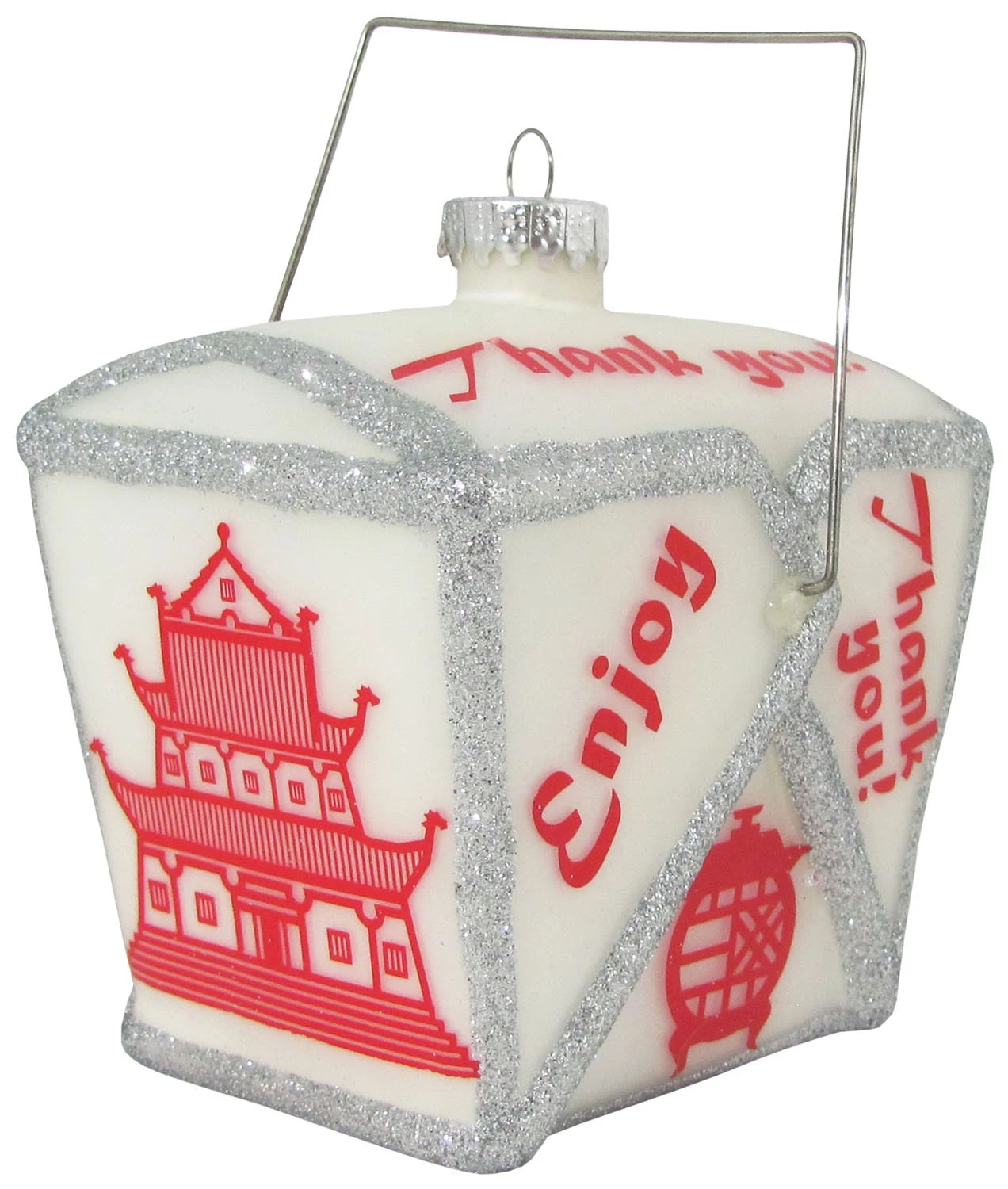 Krebs Glas Lauscha Chinesischer Speisekarton 10cm aus Glas 3 Krebs Glas Lauscha Chinesischer Speisekarton 10cm aus Glas