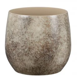 Mica Decorations Blumentopf Oliver - Braun