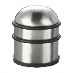 Relaxdays Türstopper Edelstahl silber