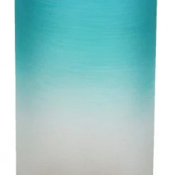 7ART Handbemalte Glasvase - Tischvase aus Glas 30 cm