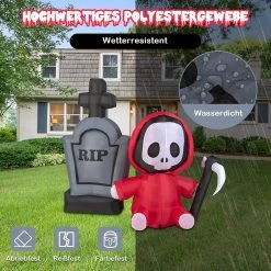 Costway Halloween Aufblasbarer Geist -Günstiges Deko Geschäft 54371b7582b84d03a796bfc381dfeb21