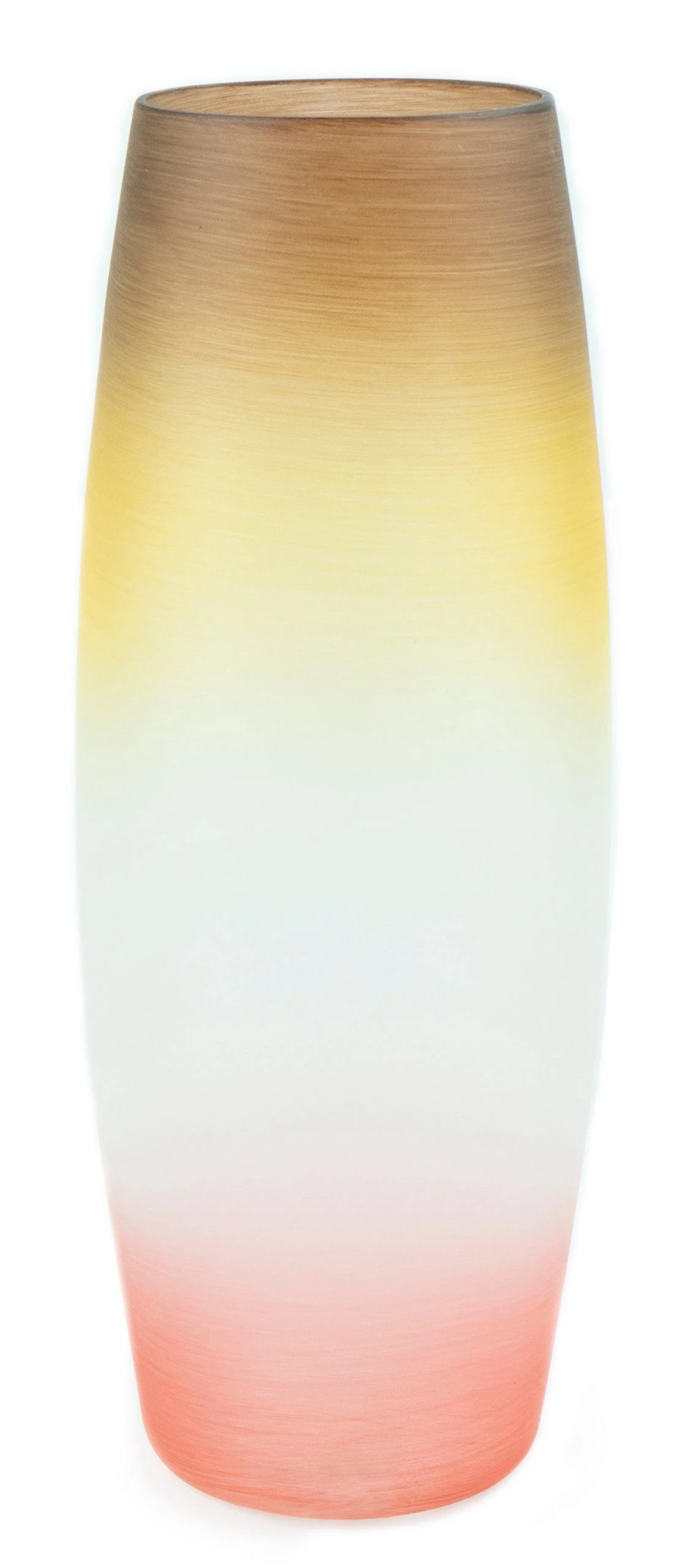 7ART Handbemalte Glasvase - Tischvase aus Glas 30 cm 3 7ART Handbemalte Glasvase - Tischvase aus Glas 30 cm