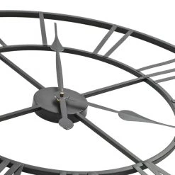 VidaXL Wanduhr Vintage mit Quarzwerk Metall - vidaXL Wanduhr Vintage mit Quarzwerk Metall 80 cm XXL -Günstiges Deko Geschäft 54b9018e90c746d9a0bc4f3dcd05b8a5