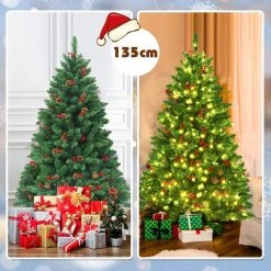 Costway 180cm Künstlicher Halber Weihnachtsbaum 13 Costway 180cm Künstlicher Halber Weihnachtsbaum -Günstiges Deko Geschäft 553256ce33f24c5995c026d1ed30a095