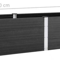 VidaXL Garten-Hochbeet WPC - vidaXL Garten-Hochbeet 250 x 100 x 54 cm WPC Grau -Günstiges Deko Geschäft 573b109d96ad4134bdc0d135bb3136be.cropped 10 393 963 334.processed