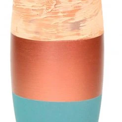 7ART Handbemalte Glasvase - Tischvase aus Glas 25 cm