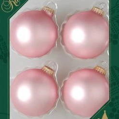 Krebs Glas Lauscha Rosa matte 8cm Glaskugeln -Günstiges Deko Geschäft 5800bb0cd451451e9abc6a33d0c92dc9