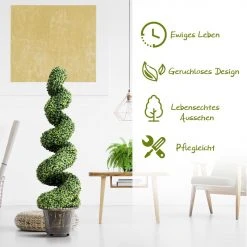 Costway Künstliche Buchsbäume Kunstbaum -Günstiges Deko Geschäft 5984c5b1349b4773a37c136fc28617df