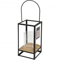 Home&Styling Collection Laterne mit Metallhenkel, 11 x 21 cm