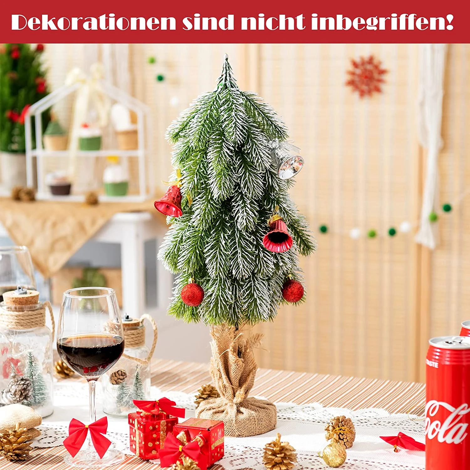 Costway 49cm Künstlicher Weihnachtsbaum 7 Costway 49cm Künstlicher Weihnachtsbaum – Bild 5