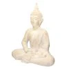 ECD Germany Buddha Figur 51x29x64 cm Beige/Grau