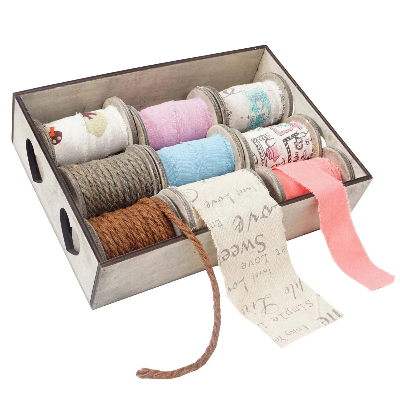 HWC Windlicht + Bänder + Gesteck (3er Set) - Standard 5 HWC Windlicht + Bänder + Gesteck (3er Set) - Standard – Bild 3