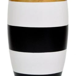 7ART Handbemalte Glasvase - Tischvase aus Glas 30 cm