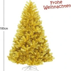 Costway 180cm Künstlicher Weihnachtsbaum -Günstiges Deko Geschäft 5e5e041762374c25aaf611f945cc03ec