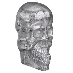 WOMO-DESIGN Deko Skull Wandskulptur Silber 42x30cm -Günstiges Deko Geschäft 5ed5bdf8c49f42e7ab0b9cd9b02c7044