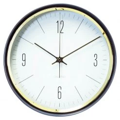 ONZENO Design Wanduhr THE GOLDEN SHINE.