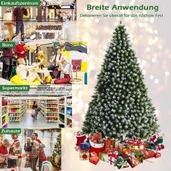 Costway 150cm Künstlicher Weihnachtsbaum -Günstiges Deko Geschäft 62e04be60ec94dba9fa2ba0f3e0c2242