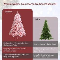 Costway 150cm Künstlicher Weihnachtsbaum 10 Costway 150cm Künstlicher Weihnachtsbaum -Günstiges Deko Geschäft 64428445aa8543cc85c6f5f9f6087493