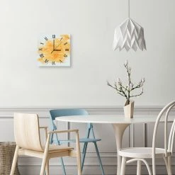 LegendArte Wanduhr Wasser auf transparentem Film -Günstiges Deko Geschäft 65bdb30718f64a58b2dda13cf736816f