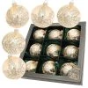 Krebs Glas Lauscha Eislack Gold 8cm Glaskugeln 9-teilig -Günstiges Deko Geschäft 663af1ef96264809a3f77487e20f27f8