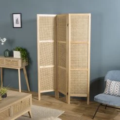 Macabane Paravent aus Rohrgeflecht 12 Macabane Paravent aus Rohrgeflecht -Günstiges Deko Geschäft 66f28a16d5f14839b5b29f2675144585