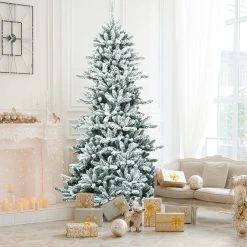 Costway 210cm Künstlicher Weihnachtsbaum -Günstiges Deko Geschäft 67b786123ddd445280f43071e86ccdde