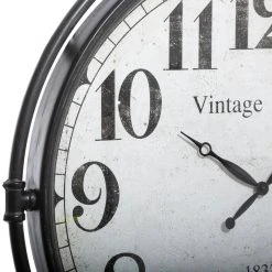 Atmosphera Créateur d'intérieur Wanduhr im Vintage-Stil IGOR, Ø 74 cm 9 Atmosphera Créateur d'intérieur Wanduhr im Vintage-Stil IGOR, Ø 74 cm -Günstiges Deko Geschäft 67c412f49bf2473e81818a07e9c98552