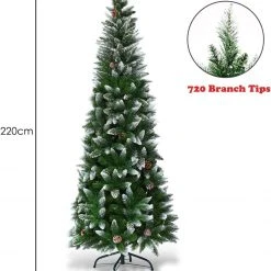 Costway 220cm Künstlicher Weihnachtsbaum 13 Costway 220cm Künstlicher Weihnachtsbaum -Günstiges Deko Geschäft 68bbbd4c45e84ee4bb6267e8f7c15928