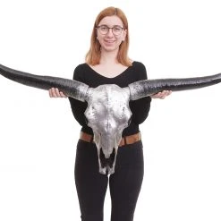 Deko Schädel 132cm HWC-A14 Stier - Silbergrau 10 Deko Schädel 132cm HWC-A14 Stier - Silbergrau -Günstiges Deko Geschäft 68ff24e95b9e497a9f4d40d8b95cd7b0.cropped 159 277 2253 1723.processed