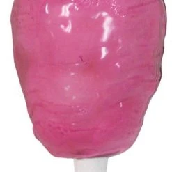 Krebs Glas Lauscha Pink 11cm Zuckerwatte aus Glas