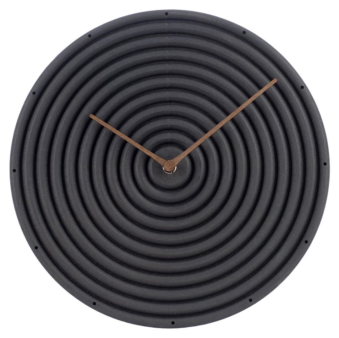 ONZENO Design Wanduhr THE SWIRLY. 3 ONZENO Design Wanduhr THE SWIRLY.