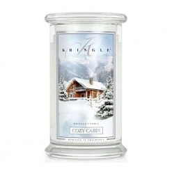 Kringle Candle Große Classic Candle Cozy Cabin
