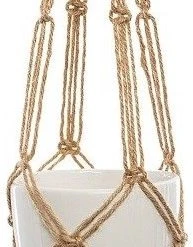 Atmosphera Créateur d'intérieur Blumentopf auf Schnur, rund, Ø 11