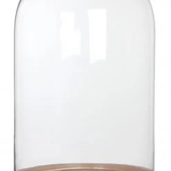 Günstiges Deko Geschäft 32 Mica Decorations Glasglocke Hella - 21 x 30 x 21 cm - Durchmesser: 21 cm