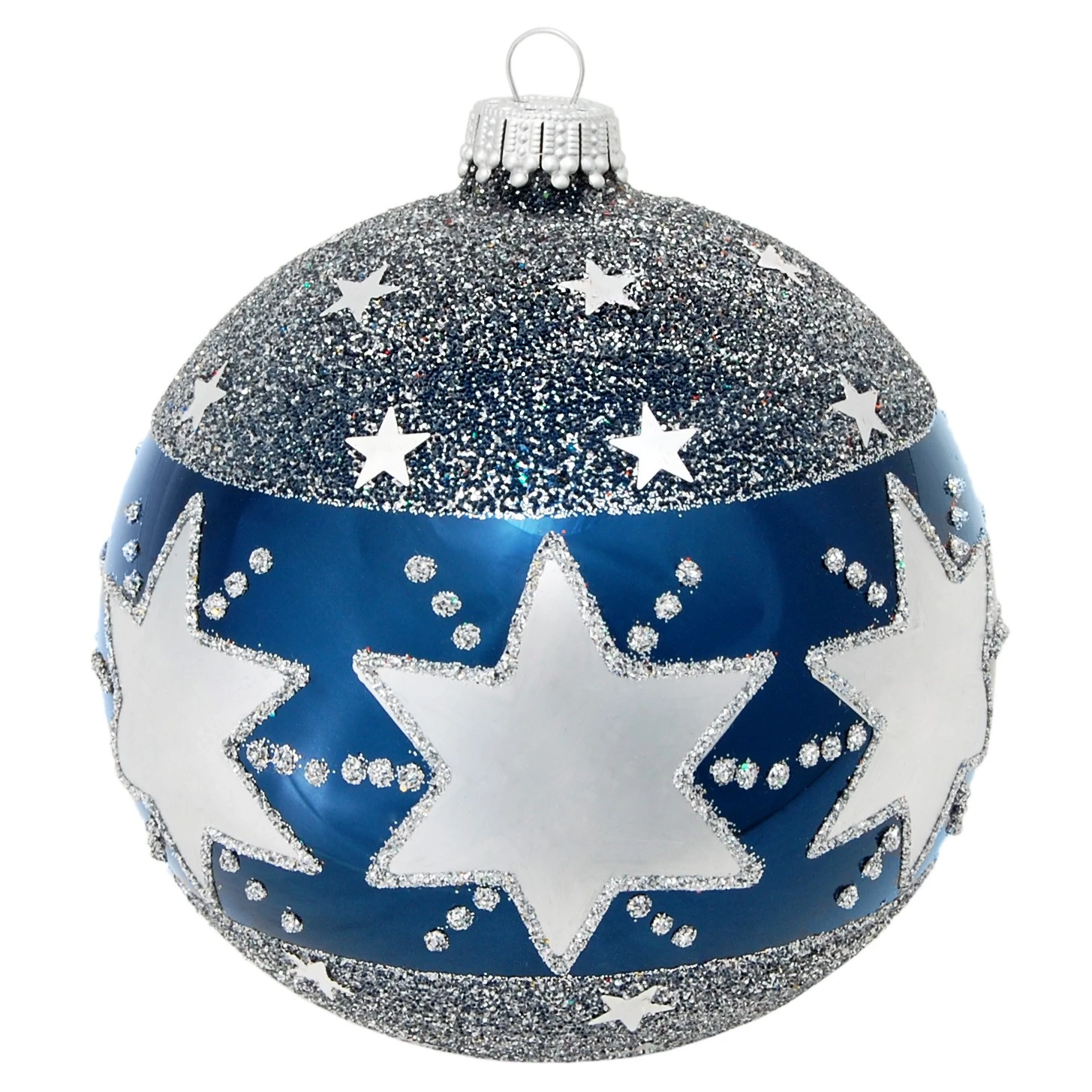 Krebs Glas Lauscha Dunkelblau 10cm Glaskugel 3 Krebs Glas Lauscha Dunkelblau 10cm Glaskugel