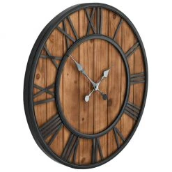 VidaXL Wanduhr Vintage Holz und Metall - vidaXL Wanduhr Vintage mit Quarzwerk Holz und Metall 60 cm XXL 10 VidaXL Wanduhr Vintage Holz und Metall - vidaXL Wanduhr Vintage mit Quarzwerk Holz und Metall 60 cm XXL -Günstiges Deko Geschäft 71606b81f58b480b8c81c541c2307860
