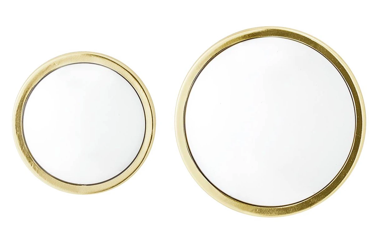 Bloomingville Wandspiegel Fisheye, goldfarben, 2er Set 3 Bloomingville Wandspiegel Fisheye, goldfarben, 2er Set