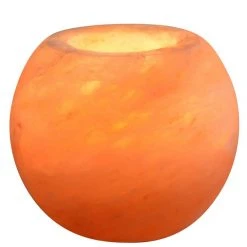 Zen'Arôme Kerzenhalter Kugel Himalaya-Salz 900g