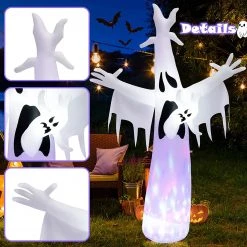 Costway Aufblasbarer Halloween-Geist -Günstiges Deko Geschäft 748a3527ef3e4027b2942bbbf5224763