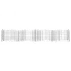 VidaXL Gabionen-Hochbeet - vidaXL Gabionen-Hochbeet Verzinkter Stahl 360×30×60 cm -Günstiges Deko Geschäft 75f285ceb90442929f4f3327a2e1a725