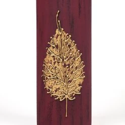 7ART Handbemalte Glasvase - Tischvase aus Glas 30 cm