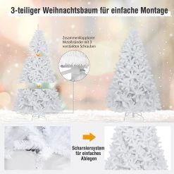 Costway 180cm Künstlicher Weihnachtsbaum 12 Costway 180cm Künstlicher Weihnachtsbaum -Günstiges Deko Geschäft 7938fbed08ce42c799a9ca8bd7c95744
