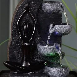 Zen'Arôme Zimmerbrunnen Buddha Yama -Günstiges Deko Geschäft 79989712136442fc807c0d2ee4eb47fa