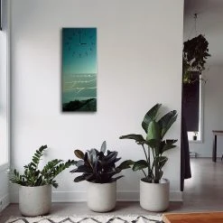 LegendArte Wanduhr - Himmel und Meer -Günstiges Deko Geschäft 799cc3afd4ea4ae895da2760b1aba62d